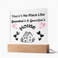 There's No Place Like Grandma & Grandpa's house  original  black text
