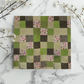 Green Patchwork Quilt classic pillow