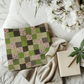 Green Patchwork Quilt classic pillow