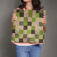 Green Patchwork Quilt classic pillow