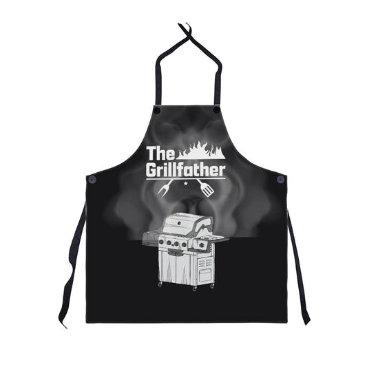 The Grill Father BBQ Apron: Don of the Grill -  Don't Miss Out – Get the Grill Father Apron Now!