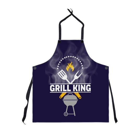 Grilling King Apron: Because you are the KING of BBQ - Make Every Cookout Legendary – Shop Now!
