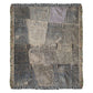 Heirloom Artwork Woven Blanket: a custom, 100% cotton yarn blanket with colorful fringe, measuring 60x50 inches. Perfect for gifting on special occasions.