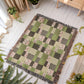Glenna's green Heirloom woven blanket  1,600 x 1,920 x 3 to size  portrait blanket