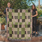 Glenna's green Heirloom woven blanket  1,600 x 1,920 x 3 to size  portrait blanket