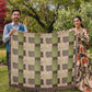 Glenna's green Heirloom woven blanket  1,920 x 1,600 x 3 to size  landscape blanket