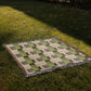 Glenna's green Heirloom woven blanket  1,920 x 1,600 x 3 to size  landscape blanket