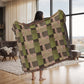 Glenna's green Heirloom woven blanket  1,920 x 1,600 x 3 to size  landscape blanket