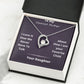 Dearest Mother  From Your Favorite Child Forever Love Necklace