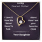 Dearest Mother  From Your Favorite Child Forever Love Necklace